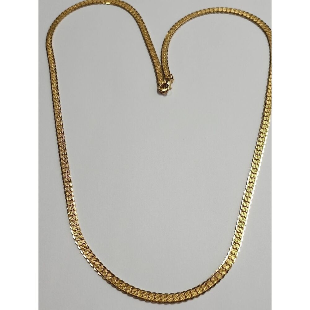 Gold Tone Chain 28" Unisex Mens Womens Jewelry